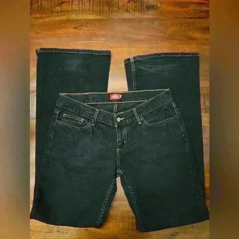 Dickies Women’s Flare Jeans - Picture 2 of 5